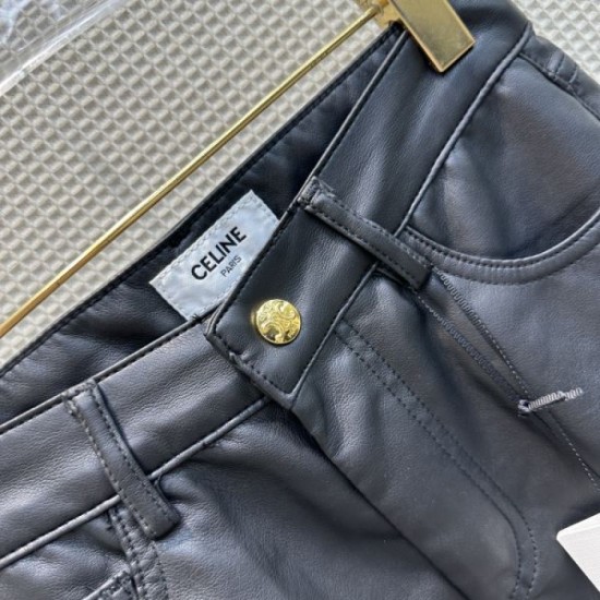 2023FW Leather Pants CELINE Celine continues to be a brand this season 2023FW Leather Pants CELINE Celine continues to be a brand this season