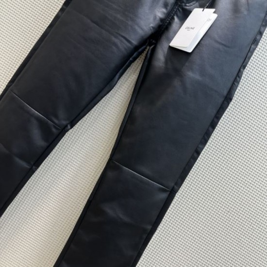 2023FW Leather Pants CELINE Celine continues to be a brand this season 2023FW Leather Pants CELINE Celine continues to be a brand this season