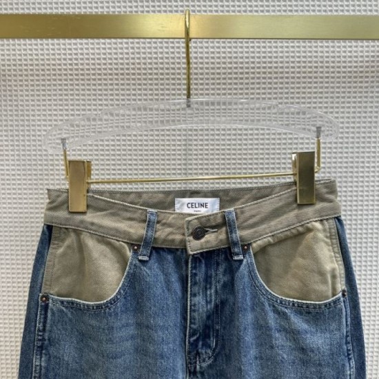 2023FW Straight Jeans CELINE CELINE New Autumn/Winter Style 2023FW Straight Jeans CELINE CELINE New Autumn/Winter Style