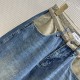 2023FW Straight Jeans CELINE CELINE New Autumn/Winter Style 2023FW Straight Jeans CELINE CELINE New Autumn/Winter Style