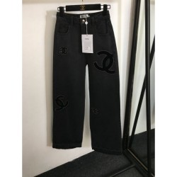 CHANEL CHANEL Adult style completed 2023FW jeans
