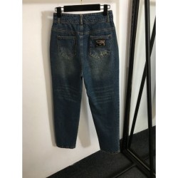 2023FW DOLCE & GABBANA Dolce & Gabbana Popular elegant jeans