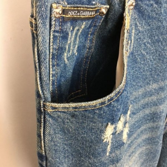 2023FW DOLCE & GABBANA Dolce & Gabbana Popular elegant jeans 2023FW DOLCE & GABBANA Dolce & Gabbana Popular elegant jeans