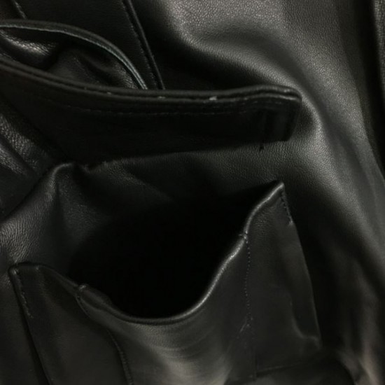 2023FW Genuine leather pants FENDI Style packed with charm 2023FW Genuine leather pants FENDI Style packed with charm
