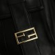 2023FW Genuine leather pants FENDI Style packed with charm 2023FW Genuine leather pants FENDI Style packed with charm