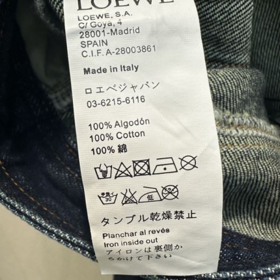 2023FW Straight jeans LOEWE Loose item 2023FW Straight jeans LOEWE Loose item