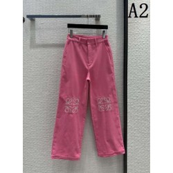 2023FW Straight Pants LOEWE Autumn new item that is sure to be a hit this season
