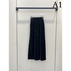 LOUIS VUITTON Louis Vuitton 2023FW wide pants VIP sale cheap