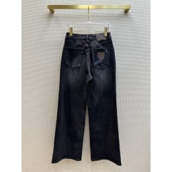 2023FW Straight Jeans LOUIS VUITTON Louis Vuitton flood of orders