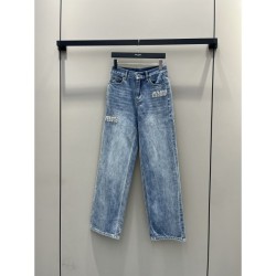MIU MIU 2023FW straight jeans Autumn limited special price