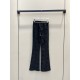 MIU MIU 2023FW casual pants fresh yet elegant MIU MIU 2023FW casual pants fresh yet elegant