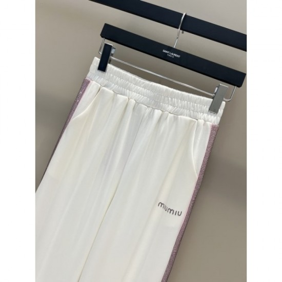 MIU MIU 2023FW casual pants classic popular items MIU MIU 2023FW casual pants classic popular items