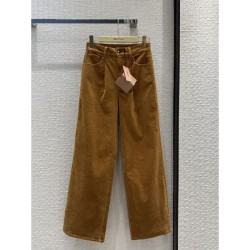2023FW MIU MIU I want it now Straight pants