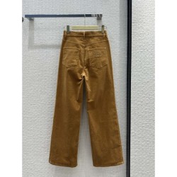 2023FW MIU MIU I want it now Straight pants