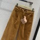 2023FW MIU MIU I want it now Straight pants 2023FW MIU MIU I want it now Straight pants