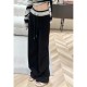 MIU MIU Miu Miu VIP Sale Miracle 2023FW Wide Pants MIU MIU Miu Miu VIP Sale Miracle 2023FW Wide Pants