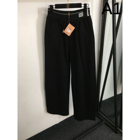 MIU MIU Miu Miu VIP Sale Miracle 2023FW Wide Pants MIU MIU Miu Miu VIP Sale Miracle 2023FW Wide Pants
