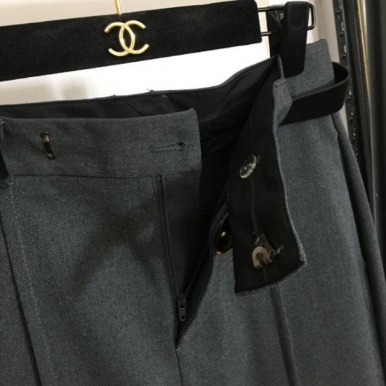 MIU MIU Miu Miu Popular Original 2023FW Wide Pants MIU MIU Miu Miu Popular Original 2023FW Wide Pants