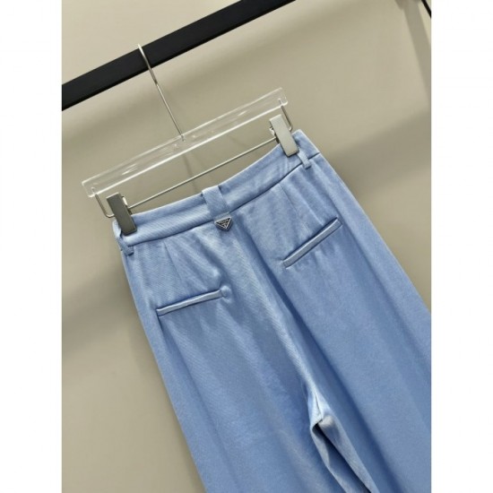 PRADA Prada 2023FW casual pants always sold out at the end of the year PRADA Prada 2023FW casual pants always sold out at the end of the year