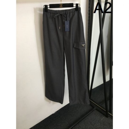 PRADA Prada is gaining popularity! Stylish new 2023FW wide pants PRADA Prada is gaining popularity! Stylish new 2023FW wide pants