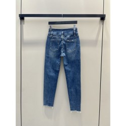 YSL Yves Saint Laurent 2023FW jeans Hottest brand now