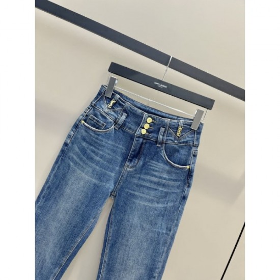YSL Yves Saint Laurent 2023FW jeans Hottest brand now YSL Yves Saint Laurent 2023FW jeans Hottest brand now