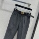2023FW Straight Jeans YSL Yves Saint Laurent Latest Popular 2023FW Straight Jeans YSL Yves Saint Laurent Latest Popular