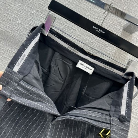 2023FW Straight Jeans YSL Yves Saint Laurent Latest Popular 2023FW Straight Jeans YSL Yves Saint Laurent Latest Popular
