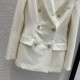 ALEXANDER WANG Alexander Wang Popular 2023SS double-breasted blazer this year ALEXANDER WANG Alexander Wang Popular 2023SS double-breasted blazer this year