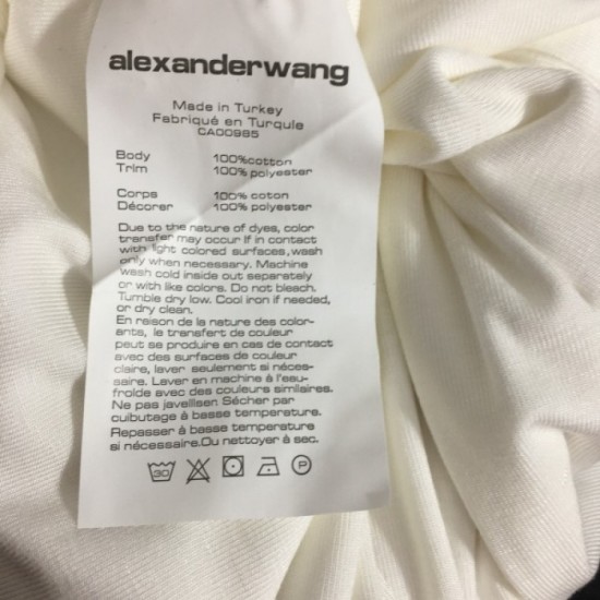 ALEXANDER WANG Challenge the cheapest 2023SS long sleeve T-shirt ALEXANDER WANG Challenge the cheapest 2023SS long sleeve T-shirt
