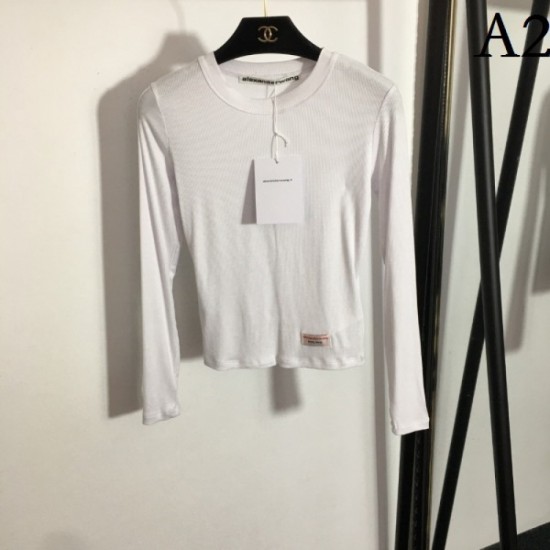 ALEXANDER WANG Sale Price 2023SS Long Sleeve T-shirt ALEXANDER WANG Sale Price 2023SS Long Sleeve T-shirt