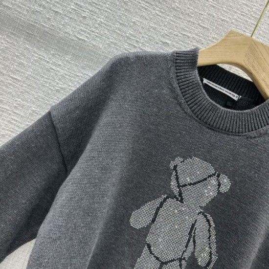 2023FW Knit Sweater ALEXANDER WANG Low price & high quality 2023FW Knit Sweater ALEXANDER WANG Low price & high quality