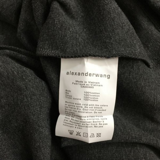 2023FW ALEXANDER WANG Alexander Wang Trendy Items Long Sleeve Tops 2023FW ALEXANDER WANG Alexander Wang Trendy Items Long Sleeve Tops
