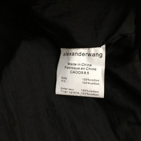 2023FW ALEXANDER WANG Alexander Wang Winter Trend Lambswool Coat 2023FW ALEXANDER WANG Alexander Wang Winter Trend Lambswool Coat