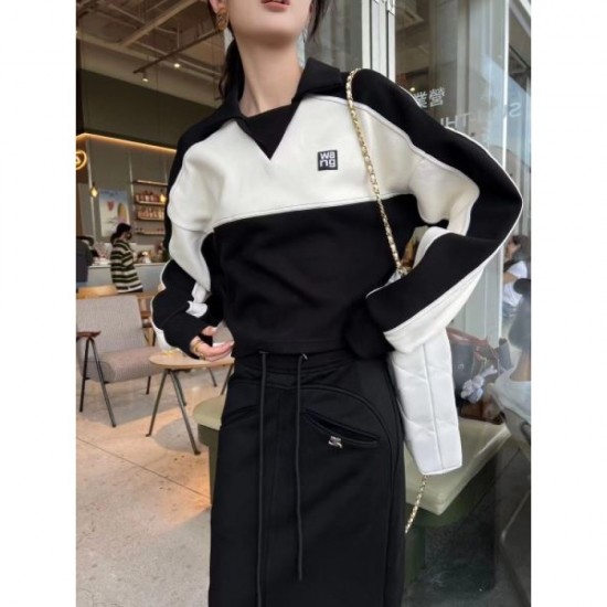 2023FW ALEXANDER WANG Alexander Wang loose pullover 2023FW ALEXANDER WANG Alexander Wang loose pullover