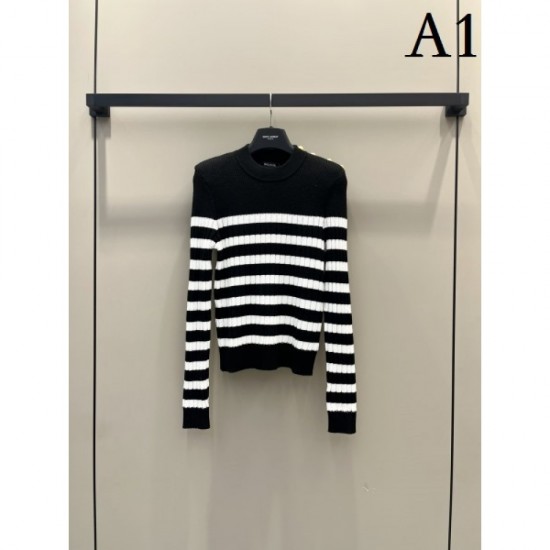 BALMAIN Balmain 2023FW wool knit celebrity is available this season BALMAIN Balmain 2023FW wool knit celebrity is available this season
