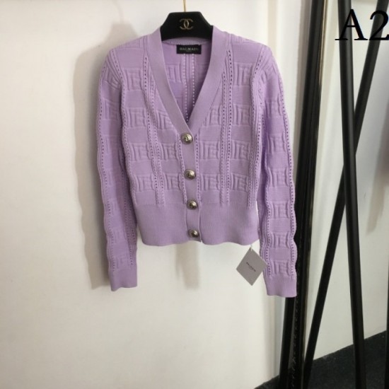 BALMAIN Balmain 2023FW long-sleeve knit cardigan A popular item even if you use it for several years BALMAIN Balmain 2023FW long-sleeve knit cardigan A popular item even if you use it for several years