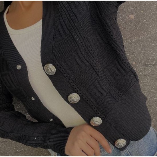 2023FW BALMAIN Balmain popular knit cardigan 2023FW BALMAIN Balmain popular knit cardigan
