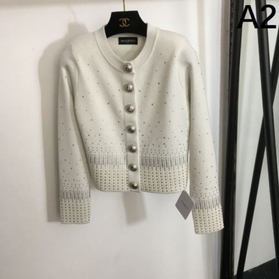 BALMAIN Balmain Fashion Brand 2023FW Knit Cardigan BALMAIN Balmain Fashion Brand 2023FW Knit Cardigan