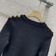 BALMAIN Minimum 1 week Not released in Japan 2023FW Long sleeve knit BALMAIN Minimum 1 week Not released in Japan 2023FW Long sleeve knit