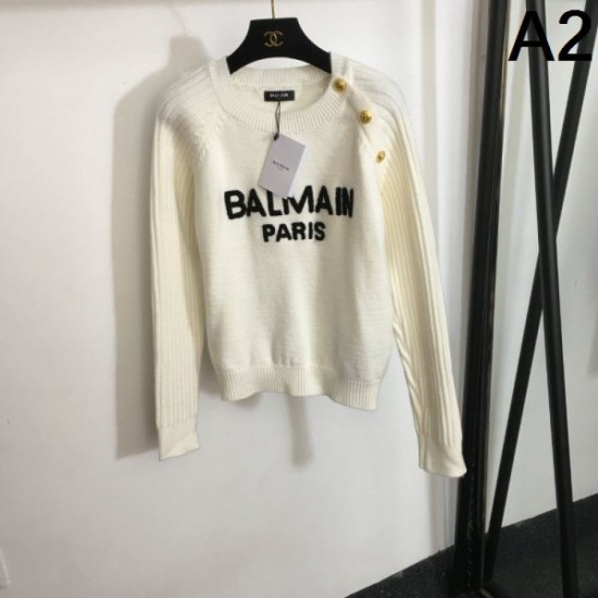 BALMAIN First come, first served limited 2023FW pullover knit BALMAIN First come, first served limited 2023FW pullover knit