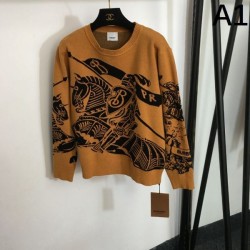 2023FW Pullover knit BURBERRY Both are popular