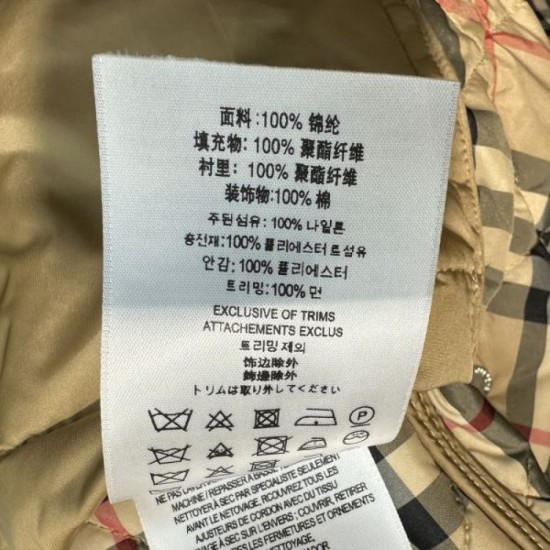 2023FW Cot BURBERRY Burberry Bright autumn/winter style 2023FW Cot BURBERRY Burberry Bright autumn/winter style