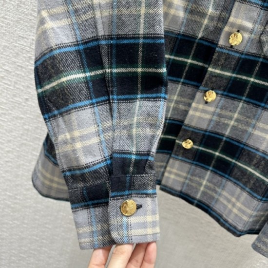 CELINE Celine 2023FW shirt coat autumn/winter season continuous trend new arrival CELINE Celine 2023FW shirt coat autumn/winter season continuous trend new arrival