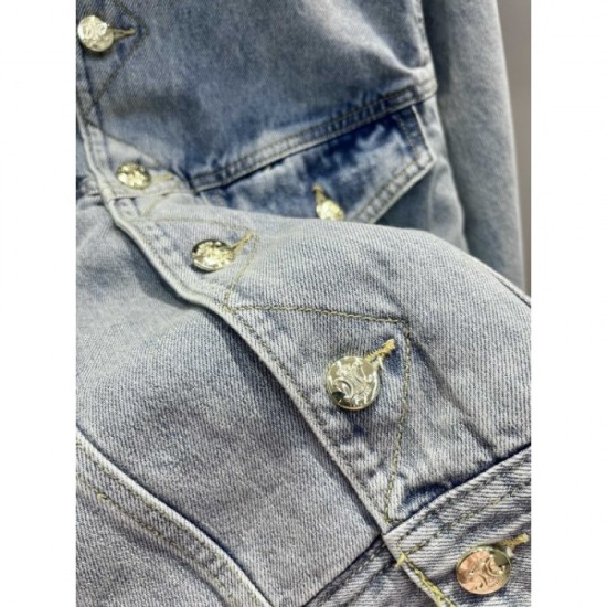 Celine Celine 2023FW Denim coat designed for everyday use Celine Celine 2023FW Denim coat designed for everyday use