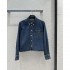 2023FW Denim shirt CELINE CELINE High fashion sense