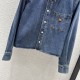 2023FW Denim shirt CELINE CELINE High fashion sense 2023FW Denim shirt CELINE CELINE High fashion sense