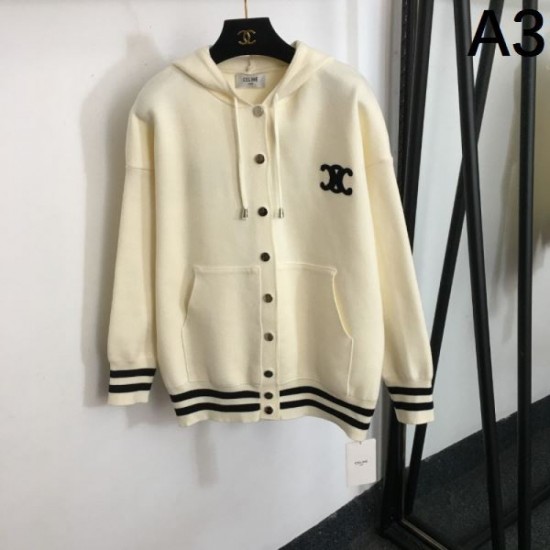 2023FW Knit Cardigan CELINE Celine Relaxed feeling 2023FW Knit Cardigan CELINE Celine Relaxed feeling