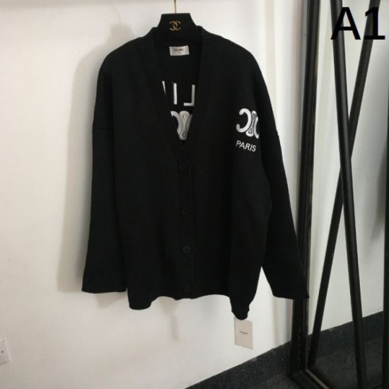 2023FW Knit Cardigan CELINE Celine Bright atmosphere 2023FW Knit Cardigan CELINE Celine Bright atmosphere