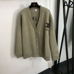 2023FW Knit Cardigan CELINE Celine Bright atmosphere